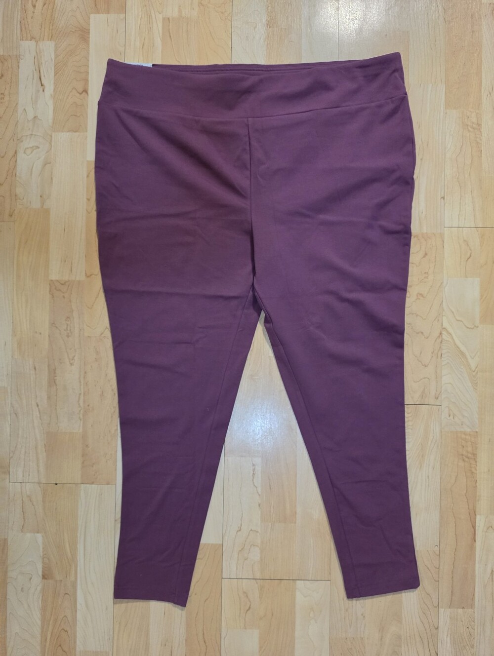 Terra & Sky Women's Plus High Waist Full Length Leggings Size 3X 24W - 26W NEW